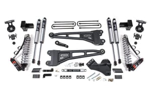 BDS Suspension 4 Radius Arm Suspension Lift Kit, 2 Rear, Block,
