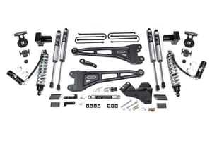 BDS Suspension 17-19 F250 4in coilover Radius Arm System-Diesel engine