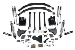 BDS Suspension 11-16 F250 6in coilover Lift-2in OE block-Diesel engine