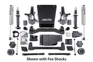 BDS Suspension 4in Front/2in Rear Spacer