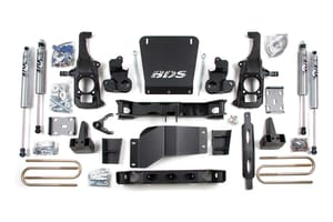 BDS Suspension 6.5in Front/5in Rear w/o Overload