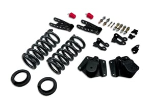 Belltech only) 2" or 3" F/4" R drop W/O Shocks