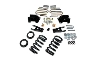 Belltech Cabs), V8 only) 2" or 3" F/4" R drop W/O Shocks