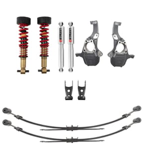 Shocks & Struts - Belltech 350345SPC 2019+ Chevrolet Silverado/Sierra 1500 2WD 4WD (All Cabs) 0 to 4" F/ 4" R