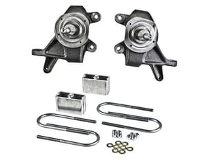 Belltech except: crew cab) 2" F/3" R drop W/O Shocks