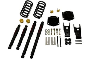 Belltech (V10 & Diesel) 3" F/4" R drop W/ Nitro Drop II Shocks
