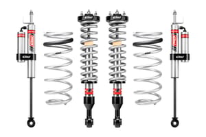 Shocks & Struts - Eibach E86-59-009-02-22 Pair of Front Coilovers + Rear Reservoir Shocks + Rear Springs