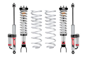 Shocks & Struts - Eibach E86-27-011-04-22 Pair of Front Coilovers + Rear Reservoir Shocks + Rear Springs