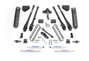 Fabtech 6" 4 Link System with Performance Shocks
