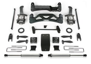 Fabtech 6" Basic System with Front Stock Coilover Spacer & Rear Dirt Logic Shocks