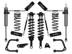 ICON Vehicle Dynamics 24-26 TACOMA 1.25-3" STAGE 4 SUSPENSION SYSTEM TUBULAR OVERLAND REAR COILS