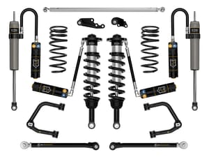 ICON Vehicle Dynamics 24-26 GX550 1.25-3" STAGE 8 SUSPENSION SYSTEM CDXS TUBULAR
