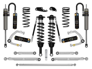 ICON Vehicle Dynamics 24-26 GX550 1.25-3" STAGE 9 SUSPENSION SYSTEM CDXS BILLET