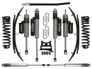 ICON Vehicle Dynamics 08-10 FORD F250/F350 2.5" STAGE 4 SUSPENSION SYSTEM W EXPANSION PACK