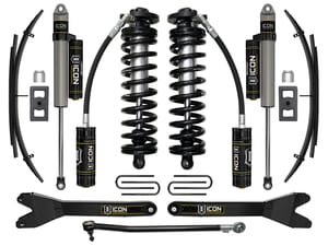 Shocks & Struts - ICON Vehicle Dynamics K63203RL 23-26 FORD F250/F350 2.5-3" STAGE 3 CO CNV SYSTEM W/ RADIUS ARMS/EXPANSION PACK