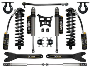 Shocks & Struts - ICON Vehicle Dynamics K63204R 23-26 FORD F250/F350 2.5-3" STAGE 4 COILOVER CONVERSION SYSTEM W/ RADIUS ARMS