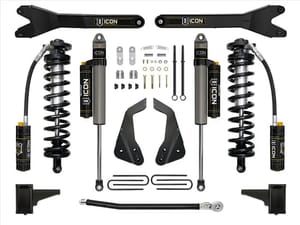 ICON Vehicle Dynamics 05-07 FORD F250/F350 4-5.5" STAGE 4 COILOVER CONVERSION SYSTEM W RADIUS ARM