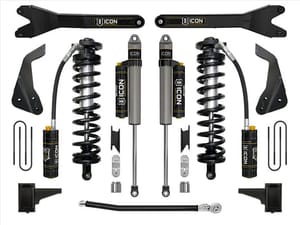 ICON Vehicle Dynamics 08-10 FORD F250/F350 4-5.5" STAGE 4 COILOVER CONVERSION SYSTEM W RADIUS ARM