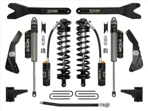 ICON Vehicle Dynamics 11-16 FORD F250/F350 4-5.5" STAGE 4 COILOVER CONVERSION SYSTEM W RADIUS ARM