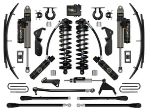 ICON Vehicle Dynamics 23-26 FORD F250/F350 2.5-3" STAGE 6 COILOVER CONV SYS W/ 4-LINK/EXPANSION PACK