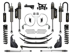 ICON Vehicle Dynamics 23-26 FORD F250/F350 4.5" STAGE 4 SUSPENSION SYSTEM GAS W/ EXPANSION PACKS