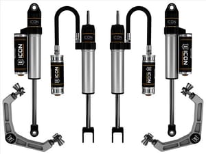 ICON Vehicle Dynamics 20-26 GM 2500HD/3500 0-2" STAGE 2 SUSPENSION SYSTEM BILLET