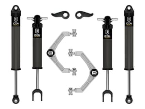 ICON Vehicle Dynamics 20-26 GM 2500/3500 HD 2-3.5" LIFT STAGE 1 SUSPENSION SYSTEM BILLET