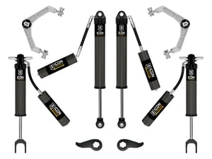 ICON Vehicle Dynamics 20-26 GM 2500/3500 HD 2-3.5" LIFT STAGE 2 SUSPENSION SYSTEM BILLET