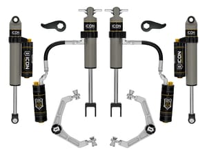 ICON Vehicle Dynamics 20-26 GM 2500/3500 HD 2-3.5" LIFT STAGE 4 SUSPENSION SYSTEM BILLET