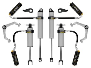 ICON Vehicle Dynamics 20-26 GM 2500/3500 HD 2-3.5" LIFT STAGE 1 3.0 SUSPENSION SYSTEM BILLET