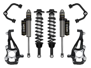 ICON Vehicle Dynamics 21-26 FORD F150 4WD 3.5-4.5" STAGE 2 SUSPENSION SYSTEM W TUBULAR UCA