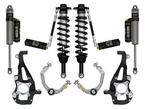 ICON Vehicle Dynamics 21-26 FORD F150 4WD 3.5-4.5" STAGE 4 SUSPENSION SYSTEM BILLET CDCV