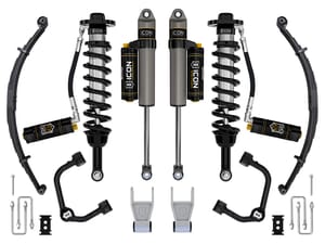 ICON Vehicle Dynamics 21-26 FORD F150 TREMOR 2.5-3" STAGE 4 SUSPENSION SYS TUBULAR CDCV LEAF PACK