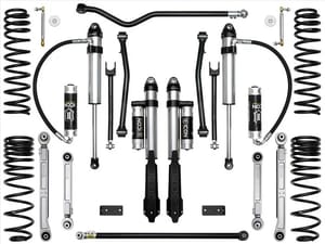 ICON Vehicle Dynamics 20-UP JEEP GLADIATOR 2.5" STAGE 7 SUSPENSION SYSTEM (BILLET)