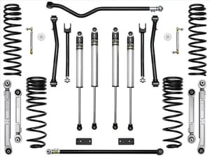 ICON Vehicle Dynamics 20-UP JEEP GLADIATOR 2.5" STAGE 5 SUSPENSION SYSTEM (BILLET)