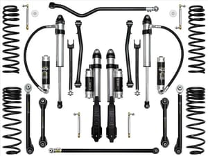 ICON Vehicle Dynamics 20-UP JEEP GLADIATOR 2.5" STAGE 8 SUSPENSION SYSTEM (TUBULAR)