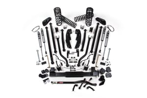 JKS Manufacturing 4-Door J-Krawl 3.5" Long Arm Suspension Lift Kit, 3
