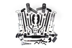 JKS Manufacturing 4-Door J-Krawl 6" Long Arm Suspension Lift Kit, 5.5