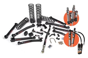 JKS Manufacturing 2Dr 3.5" J-Krawl Suspension Lift Kit w/ Fox 2.5 PES