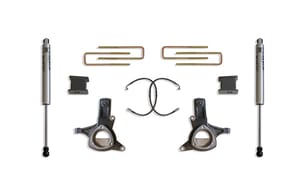 MaxTrac Suspension 5" LIFT KIT (FOX SHOCKS) (STAMPED STEEL ARMS)
