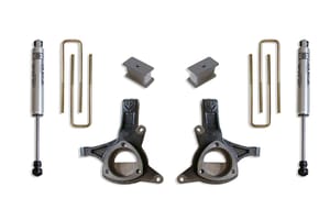 MaxTrac Suspension 4.5" LIFT KIT (FOX SHOCKS) (CAST STEEL ARMS)