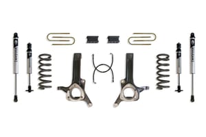 MaxTrac Suspension 6.5" LIFT KIT (4.125" X 16.5" U-BOLTS) (DUALLY MODELS) (VULCAN IFP SHOCKS)