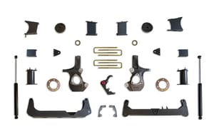 MaxTrac Suspension 7" CROSSMEMBER LIFT KIT (CAST STEEL ARMS)