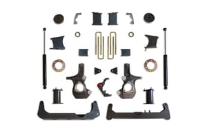 MaxTrac Suspension 7" CROSSMEMBER LIFT KIT (STAMPED STEEL OR ALUMINUM ARMS)