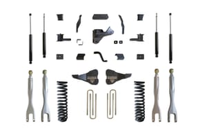 MaxTrac Suspension 4" LIFT KIT W/ 4-LINKS (MAX TRAC SHOCKS)