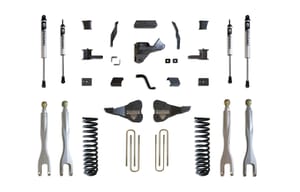 MaxTrac Suspension 4" LIFT KIT W/ 4-LINKS (VULCAN SHOCKS)