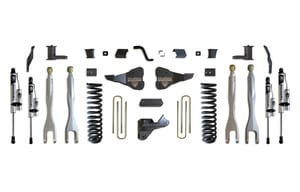 MaxTrac Suspension 6" LIFT KIT W/ 4-LINKS (VULCAN RESERVOIR SHOCKS)