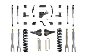 MaxTrac Suspension 8" LIFT KIT W/ 4-LINKS (VULCAN SHOCKS)