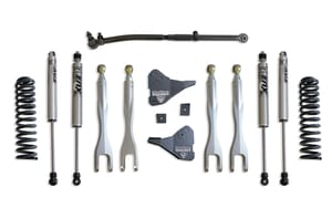 MaxTrac Suspension 2.5" COIL SPRING LEVELING KIT W/ 4-LINKS (FOX SHOCKS)