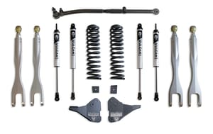 MaxTrac Suspension 2.5" COIL SPRING LEVELING KIT W/ 4-LINKS (VULCAN SHOCKS)